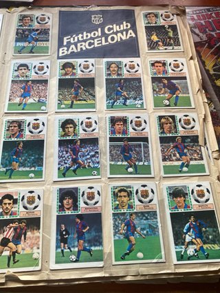Album de cromos de futbol