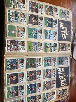 Album de cromos de futbol