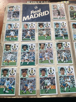 Album de cromos de futbol