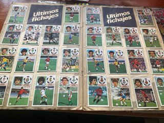 Album de cromos de futbol