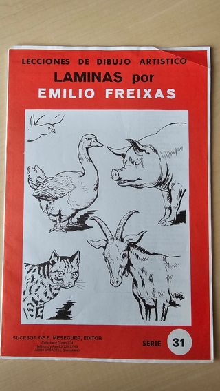Láminas de dibujo Emilio Freixas