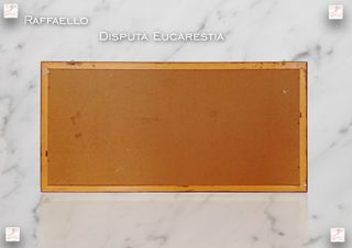 Quadro Raffaello Sanzio LA DISPUTA EUCARESTIA