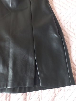 Minifalda cuero