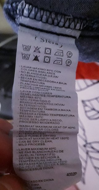 Vestido vaquero niña