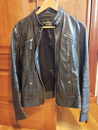 Cazadora piel unisex 