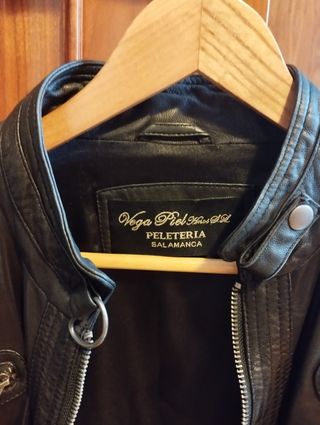 Cazadora piel unisex 