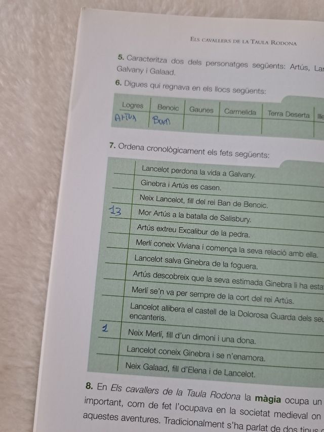 Els Cavallers de la Taula Rodona