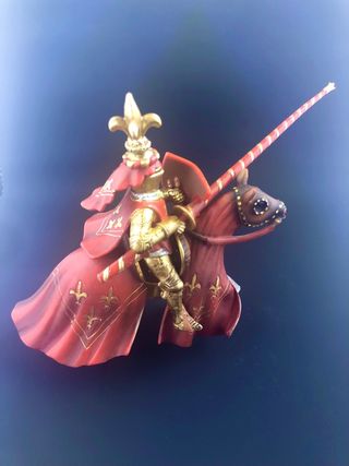 Schleich Cavaliere da torneo+PAPO Drago sputafuoco