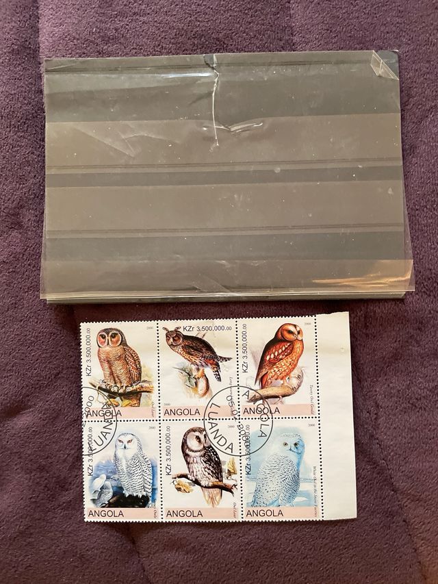 Postage stamps from Angola