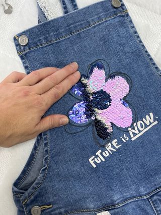 Peto Vaquero Desigual Niña