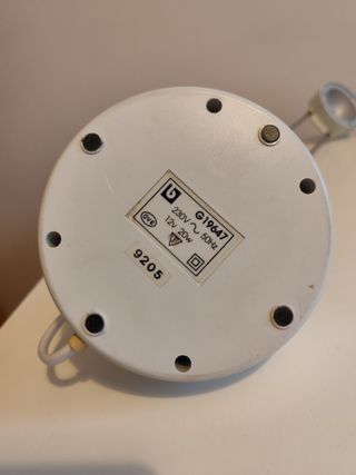 Flexo de Escritorio blanco y gris