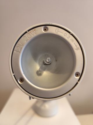 Flexo de Escritorio blanco y gris