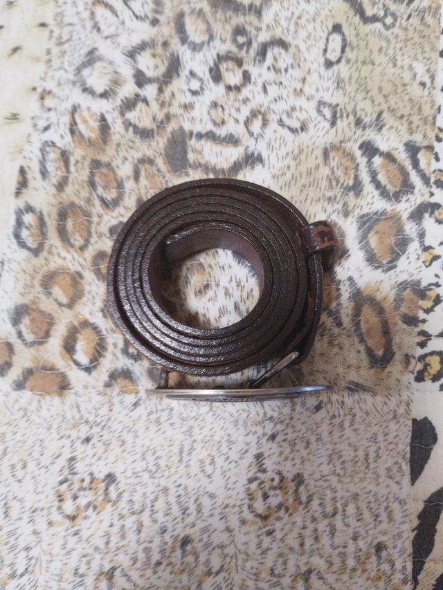 Cintura uomo in pelle