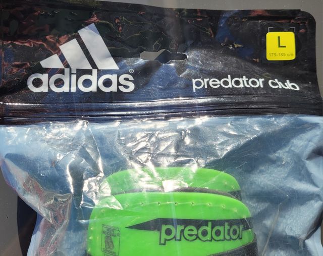Espinilleras fútbol: Adidas Predator talla L