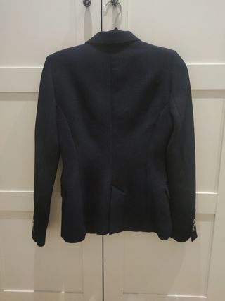 Americana azul mujer