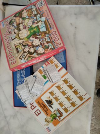 Juego El primero de primaria