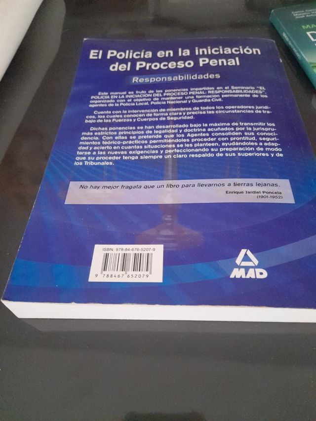 El policía en la iniciación del proceso penal: responsabilidades (Spanish Edition)