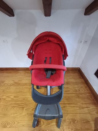 Capazo, silla y cuco Stokke Xplory