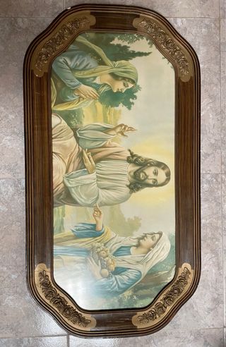 Cuadro antiguo religioso Jesús