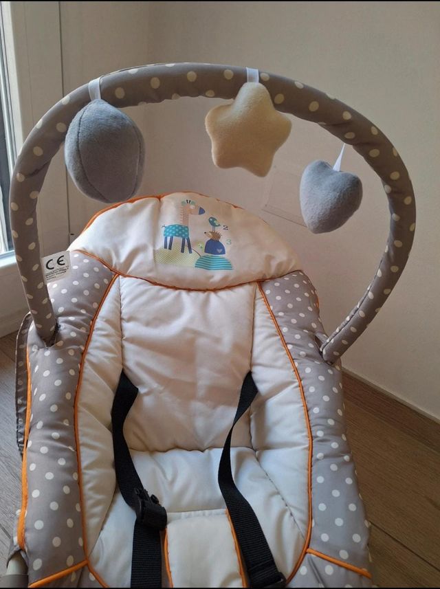 Sdraietta neonati Hauck - fino a 9kg - reclinabile