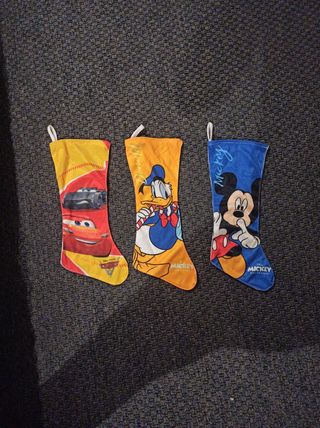 Calze befana Disney Cars, topolino e pap