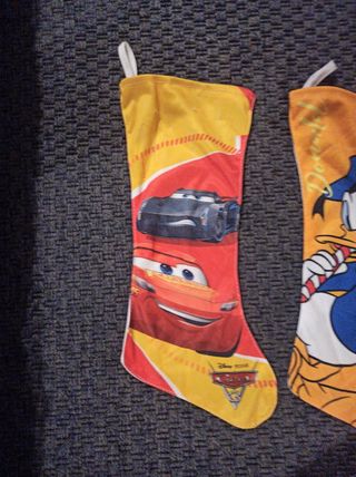 Calze befana Disney Cars, topolino e pap