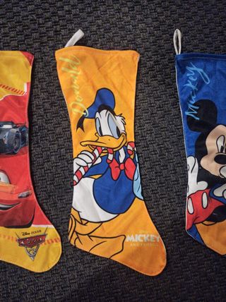 Calze befana Disney Cars, topolino e pap