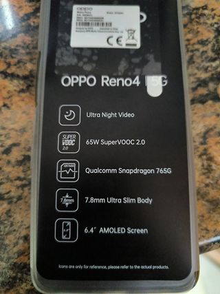 Teléfono móvil Oppo reno 4 5g
