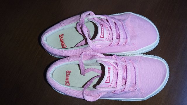 Camper rosa de niños