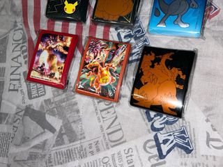 6x packs bustine protettive pokemon nuove