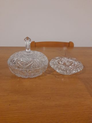 Set Porta bon bon + posacenere