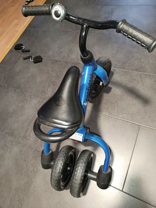 Bici 3 en 1 plegable niño