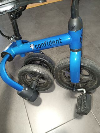 Bici 3 en 1 plegable niño