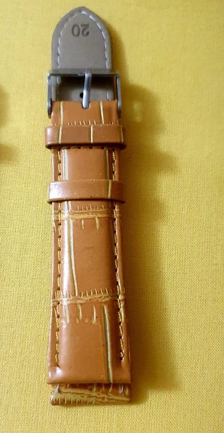 CINTURINO UNIVERSALE 20 MM 1 A SCELTA SIMIL PELLE