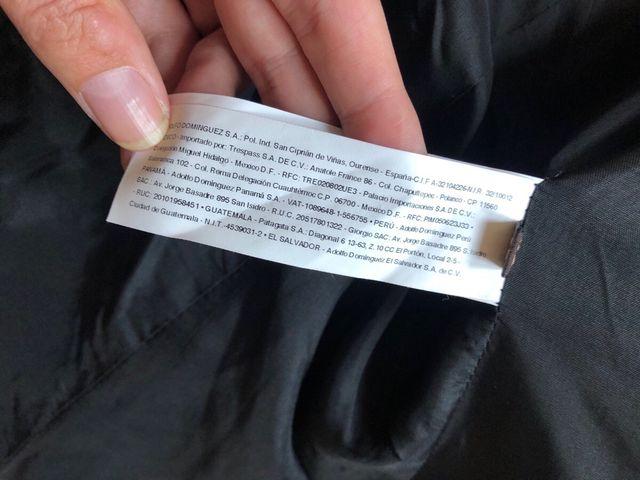 Adolfo Domínguez jacket / removable h