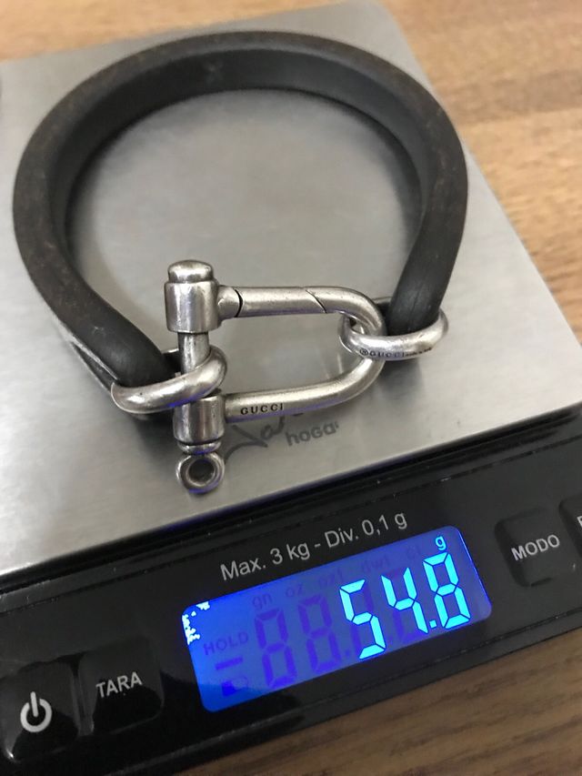 Gucci pulsera  Mors plata espectacular nueva