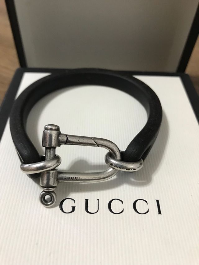 Gucci pulsera  Mors plata espectacular nueva