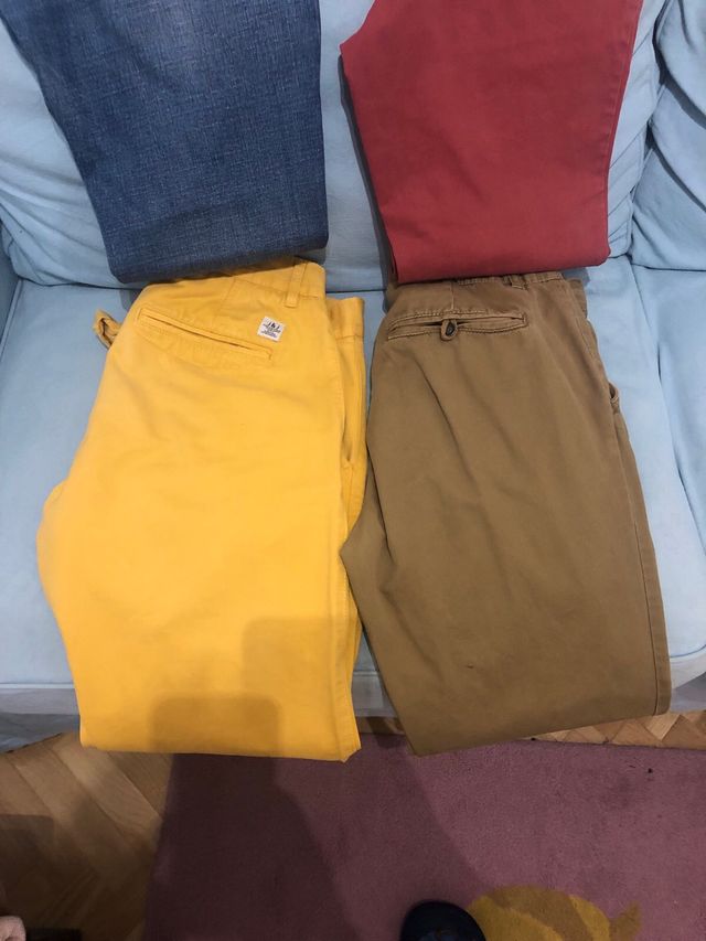 Pantalones chinos pack