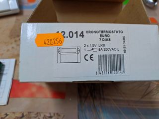 Termostato pared para aire acondicionado nuevo