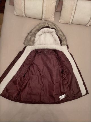 Chaleco mujer talla M granate