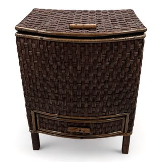 Costurero de Mimbre con un cajón y patas NUEVO