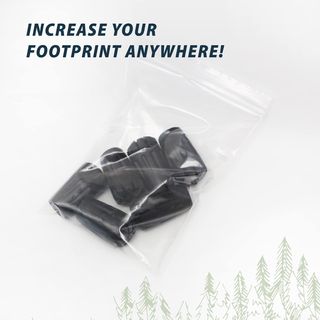 Puntas de Goma para Bastones 6 unds