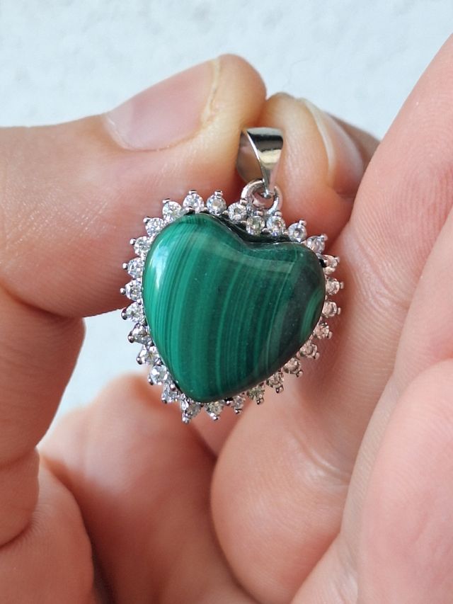 Pendente con Malachite