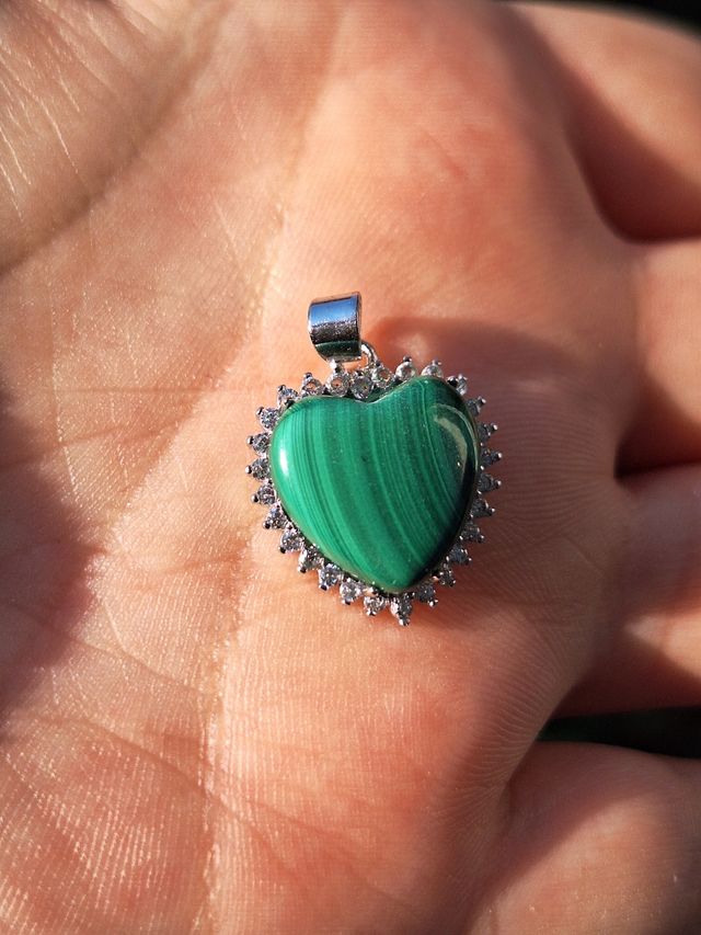 Pendente con Malachite