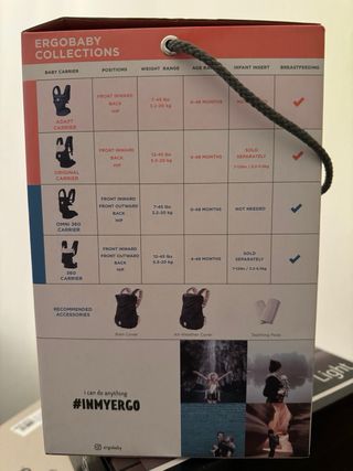 Mochila portabebés Ergobaby