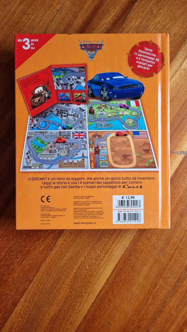 Cars 2. Giocakit. Con gadget