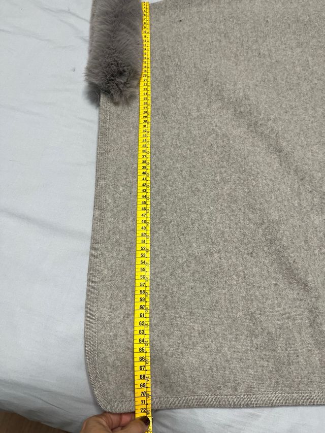 Poncho-Capa Donatzelli muy elegante, talla única