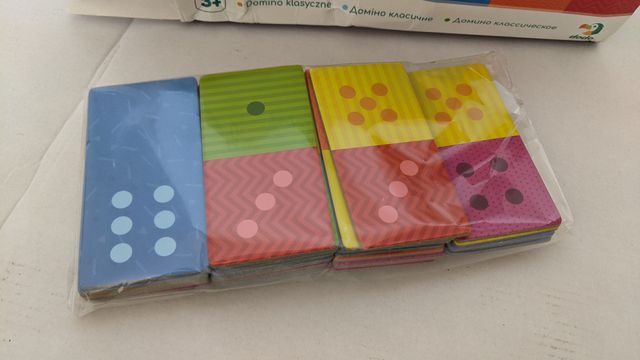Juego de Dominó de cartón NUEVO