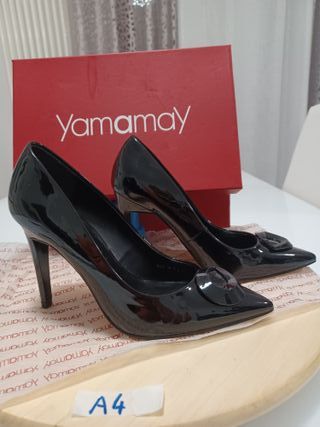 Decollette Yamamay donna Nero tg 36 tacco 10 A4