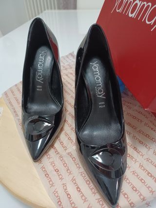 Decollette Yamamay donna Nero tg 36 tacco 10 A4